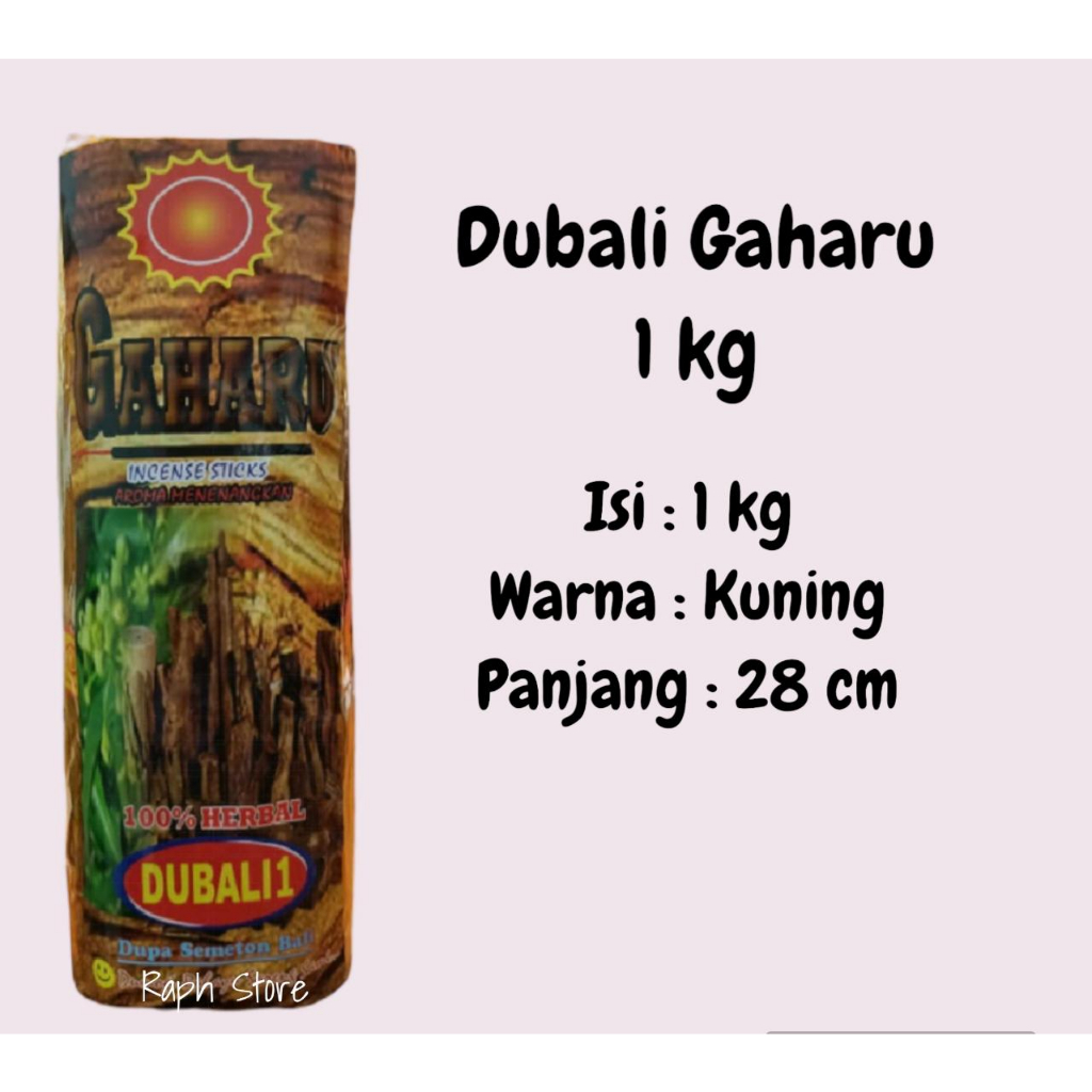 Dupa Hio Aromaterapi Kiloan Dubali Gaharu Alami Asli Bali