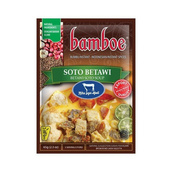 

Bumbu Soto Betawi Bamboe