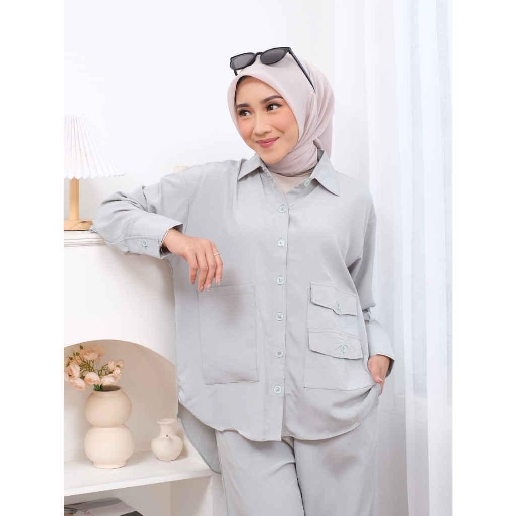 Aluna shirt | kemeja wanita | atasan wanita