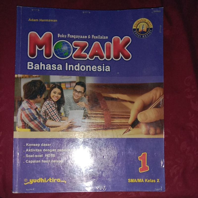 

Mozaik Bahasa Indonesia Kelas 10 | K13 Revisi