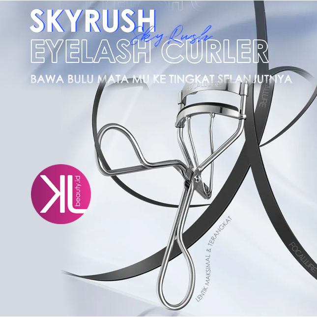 FOCALLURE #SkyRush Eyelash Curler Lasting Curl Portable Makeup Tools