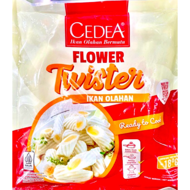 

Cedea Ikan Olahan Flower Twister 500gr