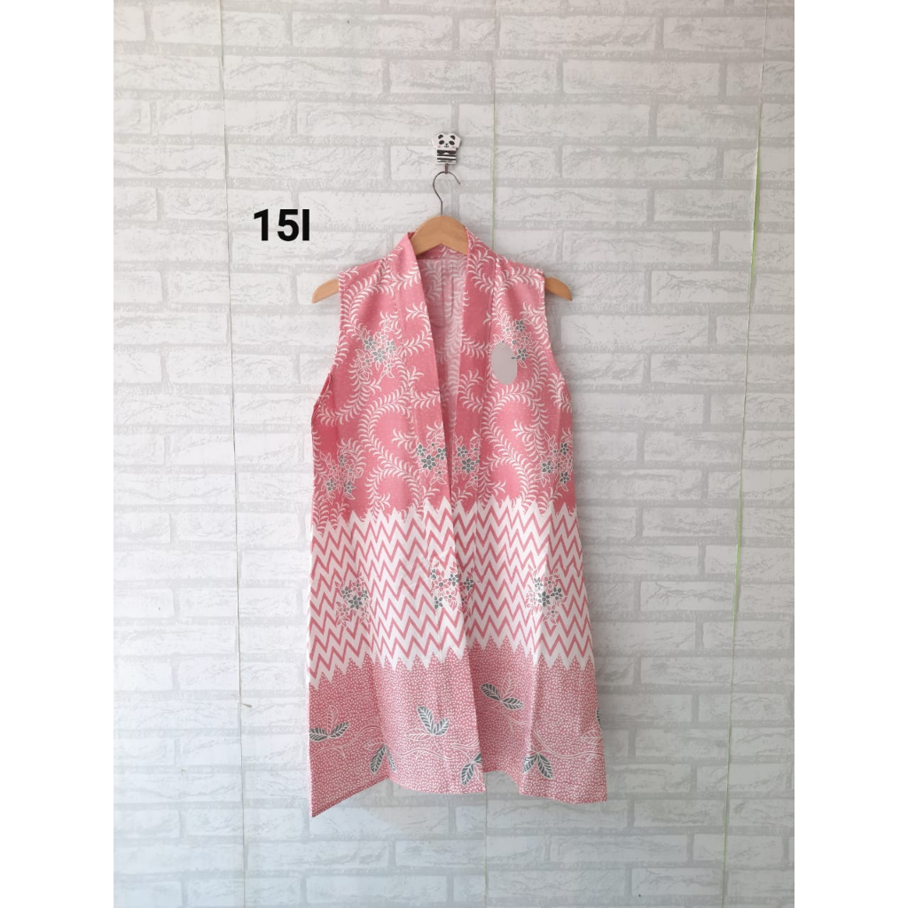 Vest outer batik yukensi