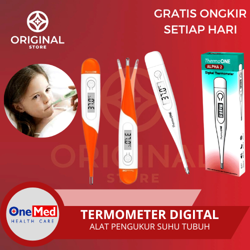 TERMOMETER TERMO ONE THERMOMETER DIGITAL ALPHA 2 BETA 1 - ONEMED