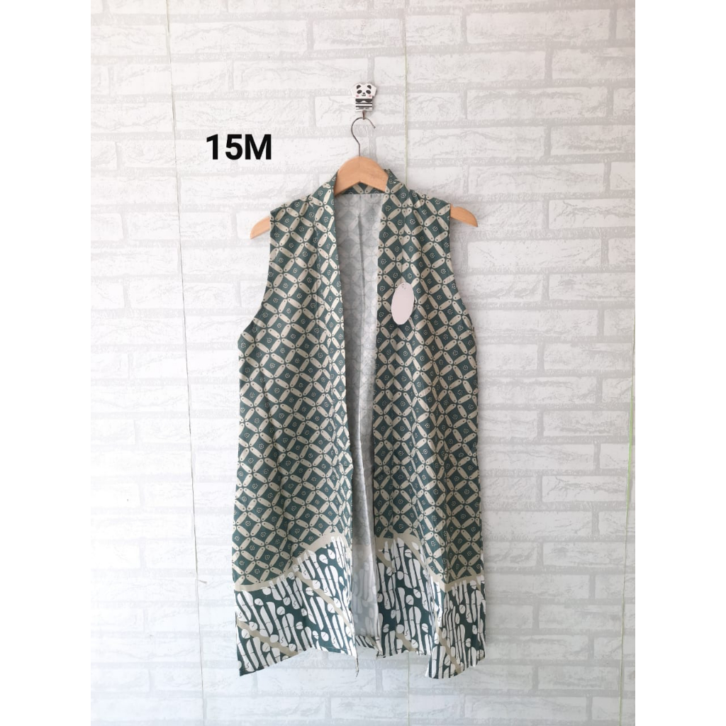 Vest outer batik yukensi