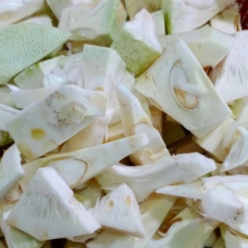 

nangka muda potong kecil siap masak