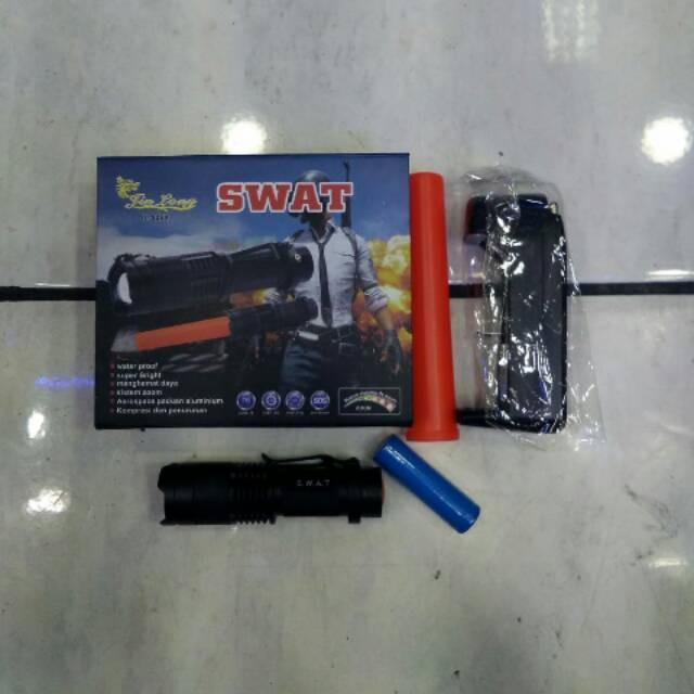 COD SENTER SWAT JINLONG JL-8468 SENTER SWATT WATERPROOF 3 MODE