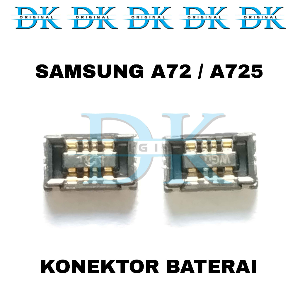 Soket Baterai Samsung A72 A725 Konektor Batre