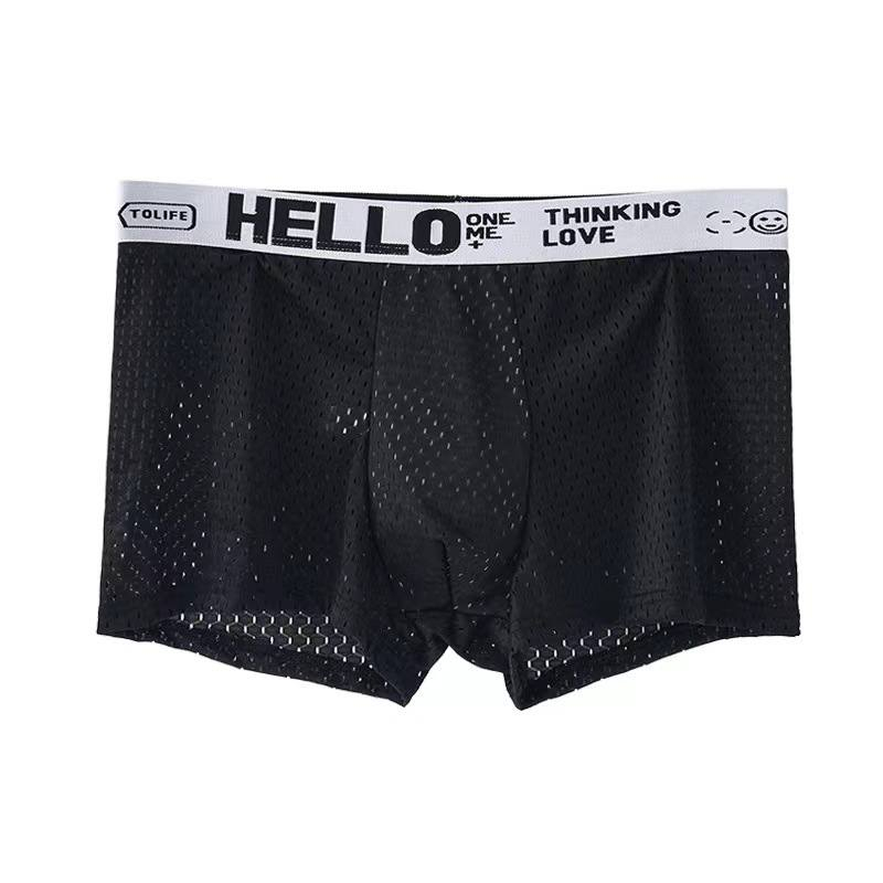 Vip - Celana Dalam Pria Sutra Es Musim Panas Boxer Fashion CD77