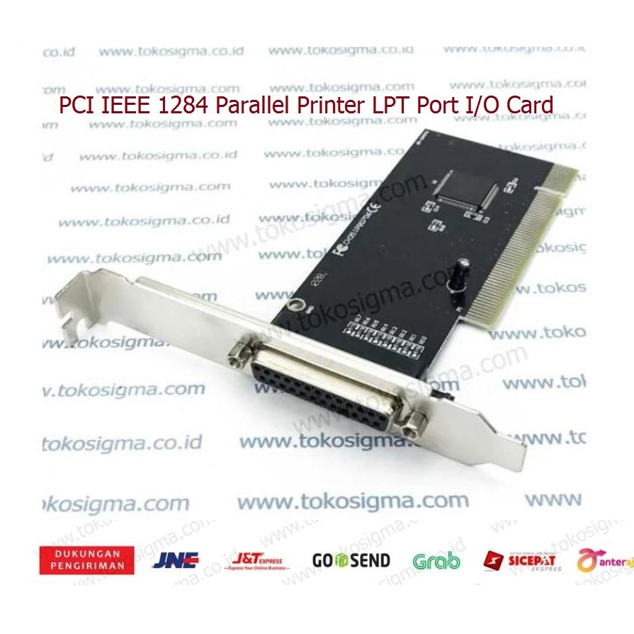 PCI IEEE 1284 Parallel Printer LPT Port I/O Card