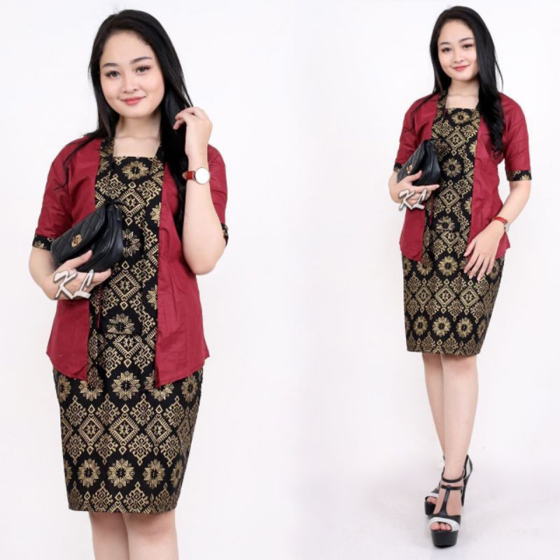 RnB Batik Wanita Murah | Stellan Batik Wanita Terbaru | Baju Batik Wanita Murah