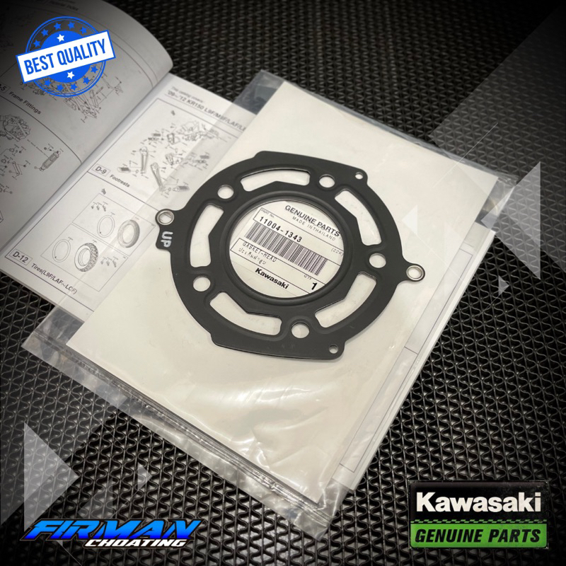 PAKING HEAD GASKET HEAD CYLINDER NINJA RR KRR ORIGINAL KAWASAKI 11004-1343