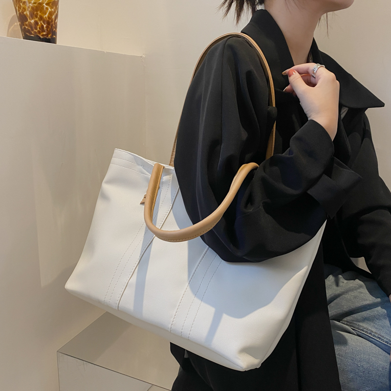 Korean Tote Bag Smooth Leather 10183