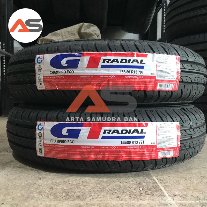Ban GT Radial Gajah Tunggal Champiro Eco 155 / 80 R 13 R13