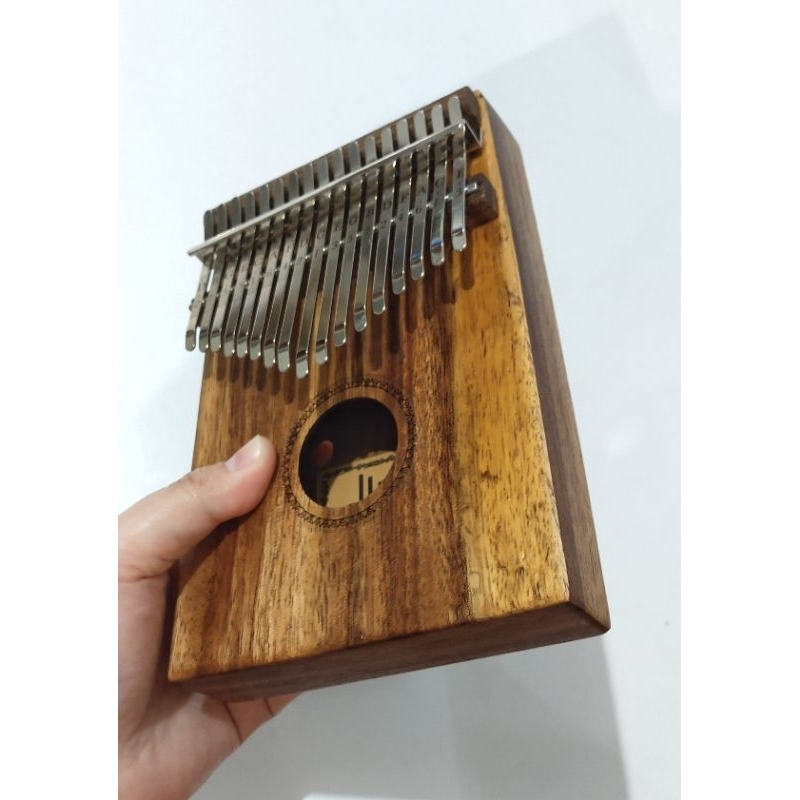 Kalimba Kayu DK17 Kalimba 17 key Piano jari Alat musik etnik Kalimba DK17