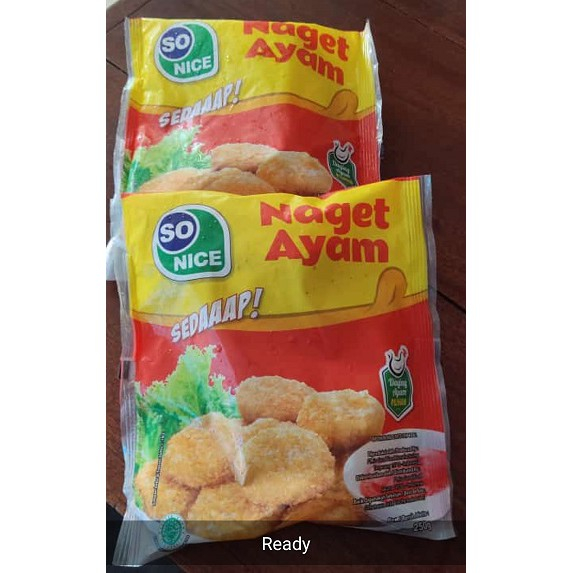 

NAGET AYAM SO NICE 250GR