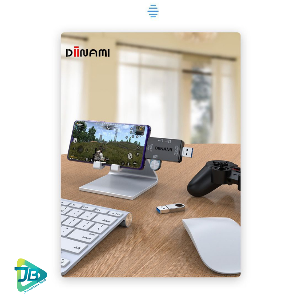 DIINAMI High Speed 6 in 1 OTG Card Reader USB 3.0 SD TF Micro SD Card Reader Type C Micro OTG Card Reader JB9020