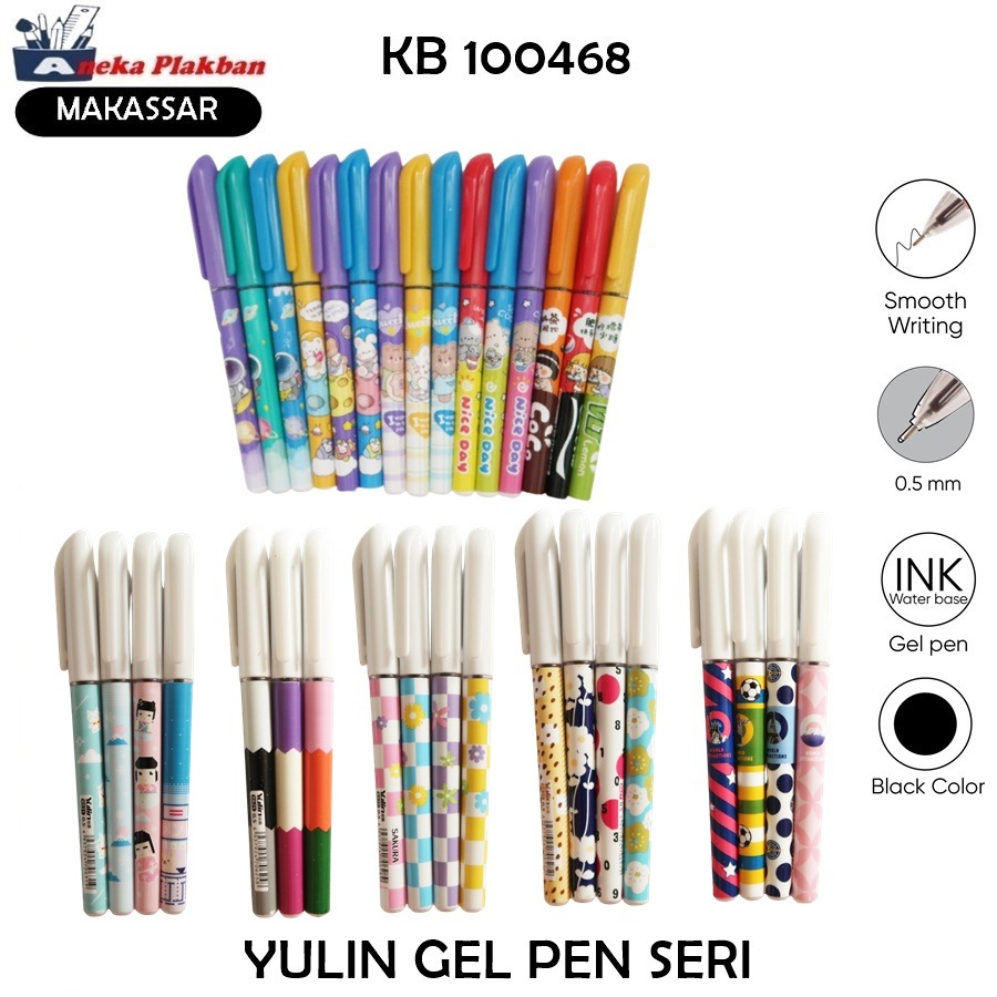 

[PCS] YULIN GEL PEN MURAH SERI