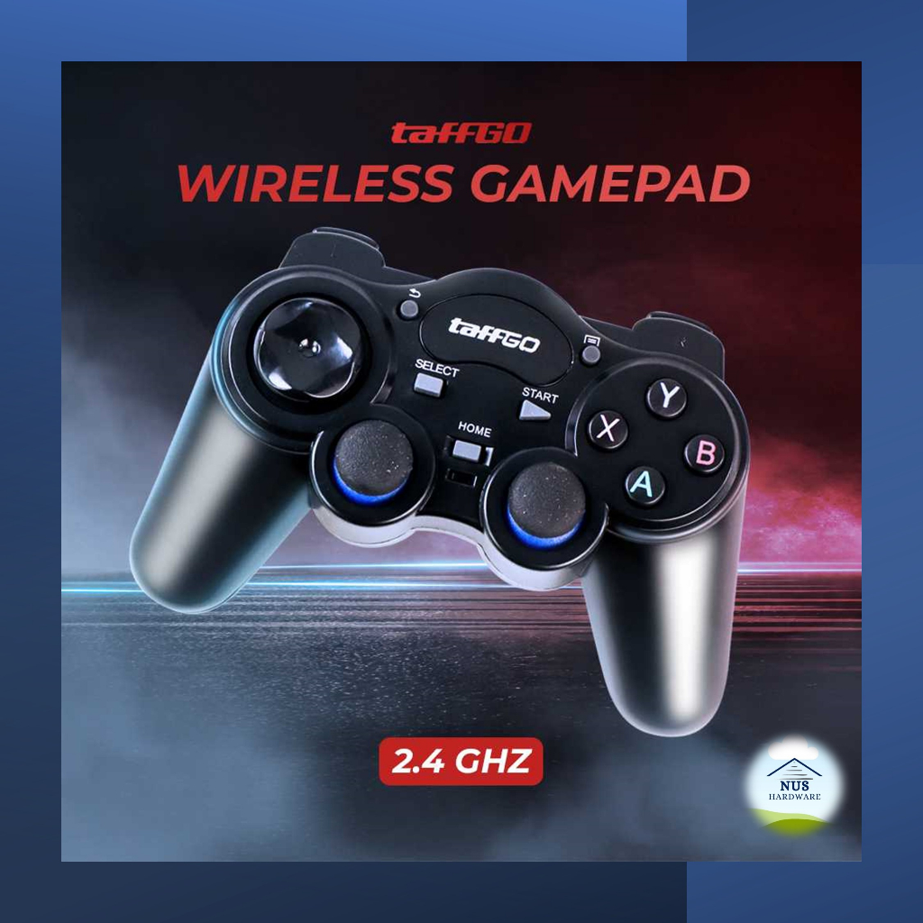 Wireless Gamepad 2.4 GHz untuk Smart TV Box Smartphone Android Laptop PC VR