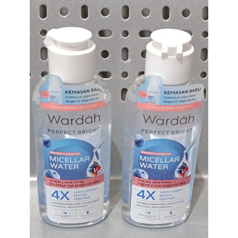 wardah micellar water 100ml/wardah pembersih wajah 100ml/wardah toner