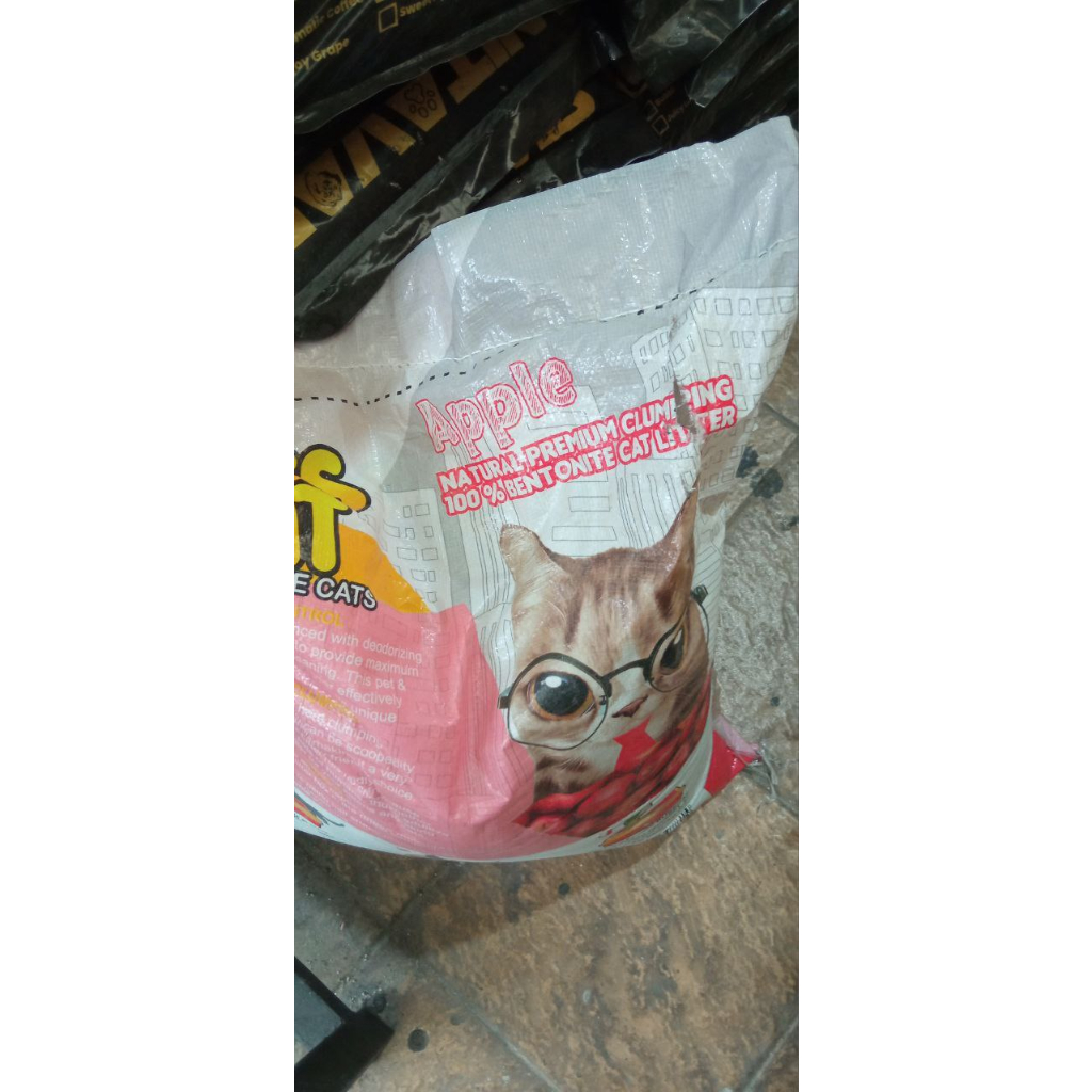 PASIR KUCING/PASIR GUMPAL WANGI/CAT LITTER 25 LITER