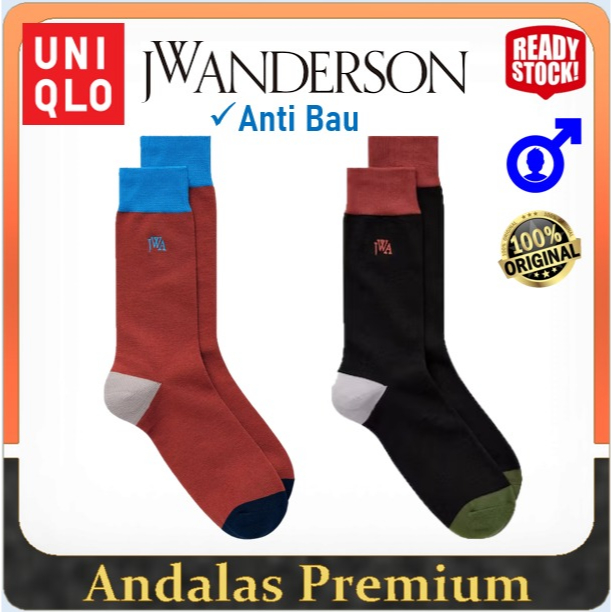 Kaos Kaki Kerja Pria UNIQLO x JW ANDERSON ORIGINAL