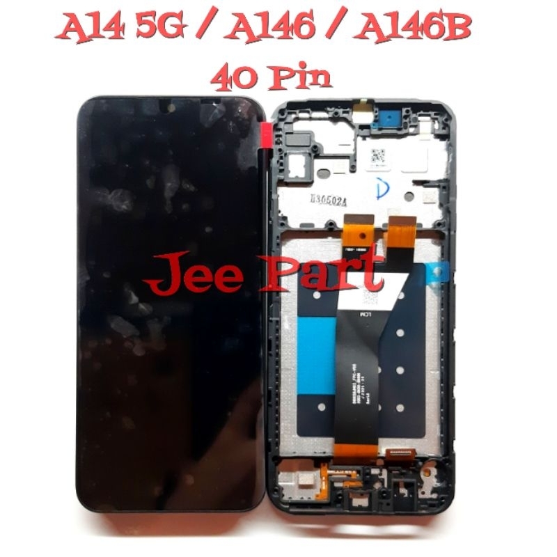 LCD TOUCHSCREEN FRAME SAMSUNG A14 5G / A146 / A146B / 40 PIN ORIGINAL