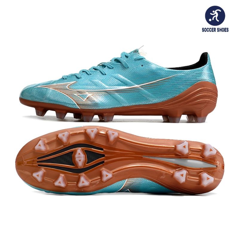 SEPATU BOLA MIZUNO ALPHA ELITE JAPAN BLUE CURACAO FG