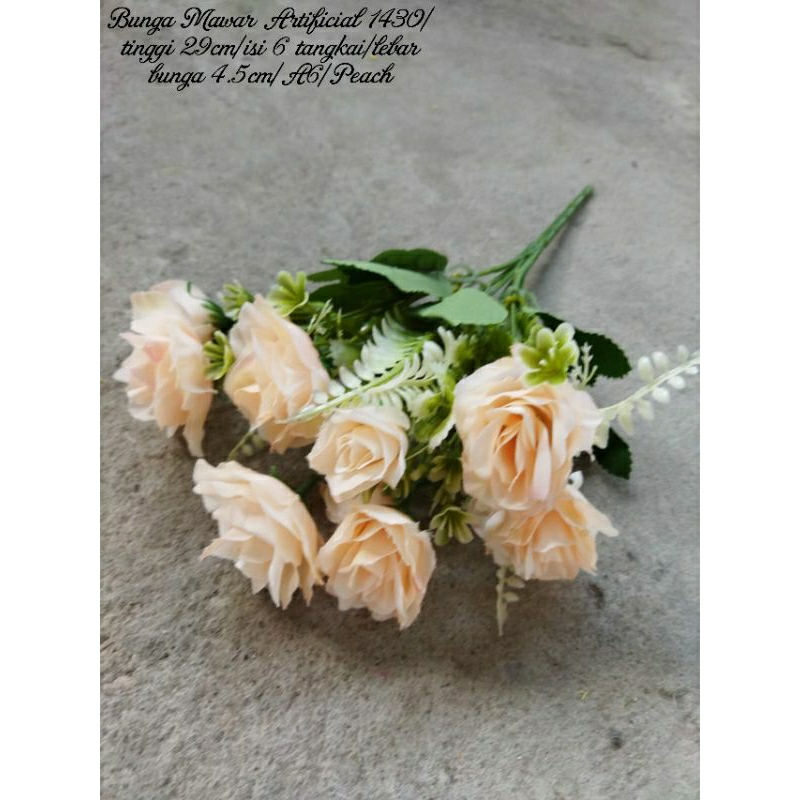 Bunga Mawar Artificial 1430 [BEST SELLER]