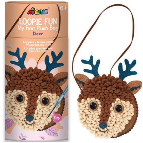 

Promo Avenir Sewing Doll Boneka Loopie Fun Deer Mainan Kreatif Menjahit Anak Limited