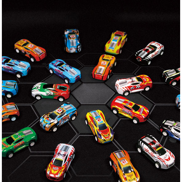 50 PCS Mobil Mobilan Box Container Die Cast Besi  Mainan Anak Kado Mobil Sport