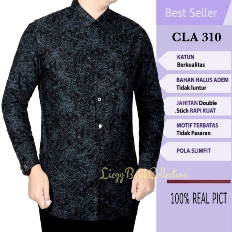 KEMEJA BATIK PRIA SLIMFIT PREMIUM