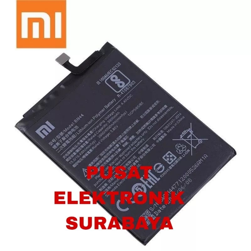 BATERAI ORIGINAL XIAOMI REDMI 5 PLUS BN44 - ORI 100%