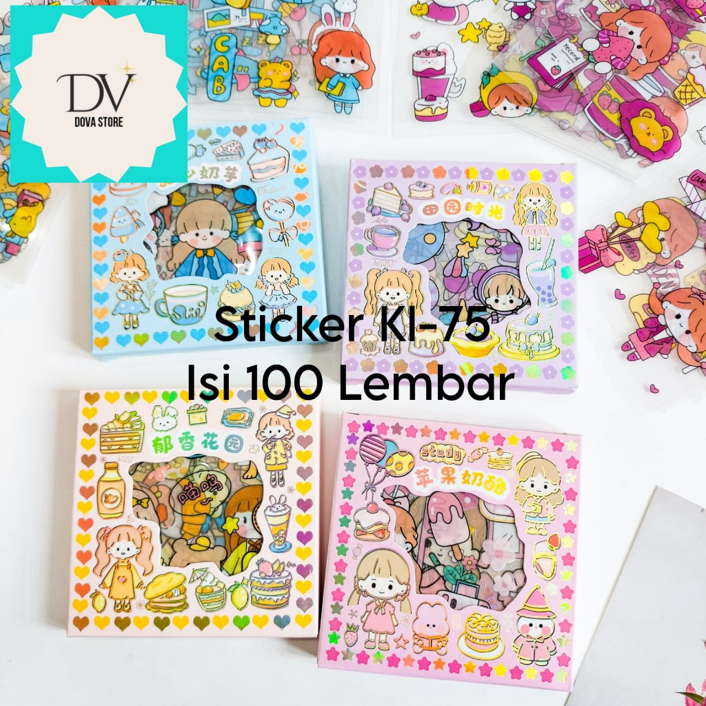 

STIKER KL-75 SENMU KECIL 100 LEMBAR STICKER LUCU KRAETIVITAS ANAK