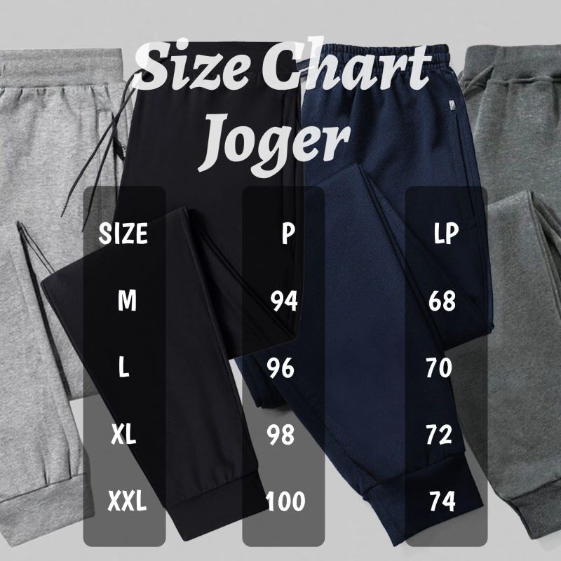 Celana Jogger Training Olahraga Pria Wanita Panjang Celana Jogging Gym