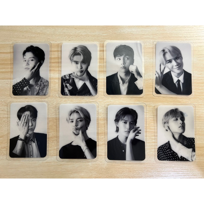 nct127 dicon transparent photocard