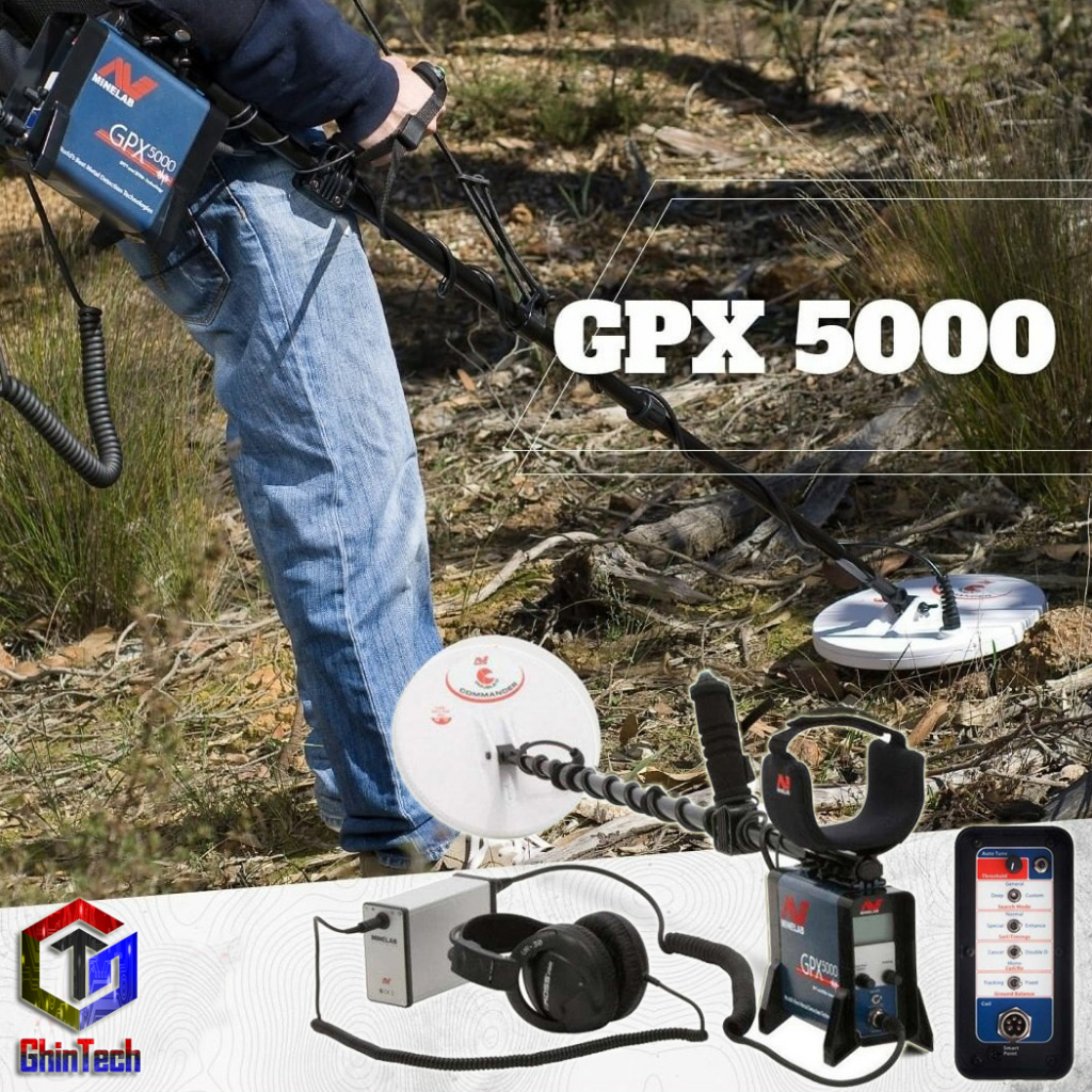 GPX5000 GPX 5000 GPX-5000 Detektor Emas Logam Harta Karun Gold Metal Detector