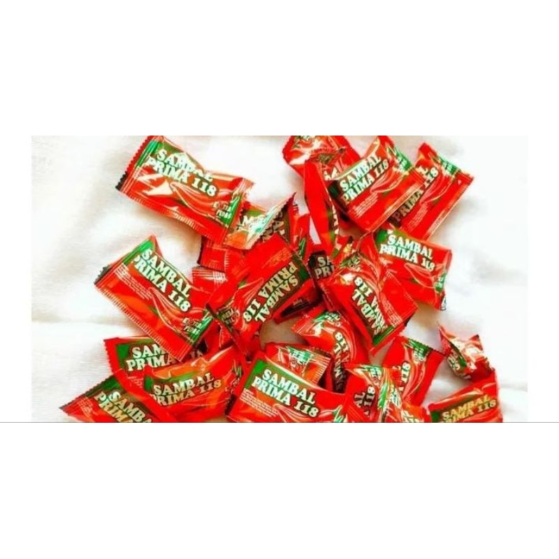 6.Sambal Saus @ 5 Gr Saos Prima Sachet 1 Pcs