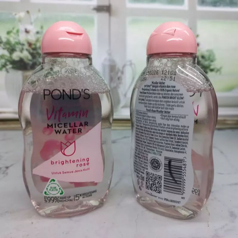 Ponds Micellar Water Brightening Rose