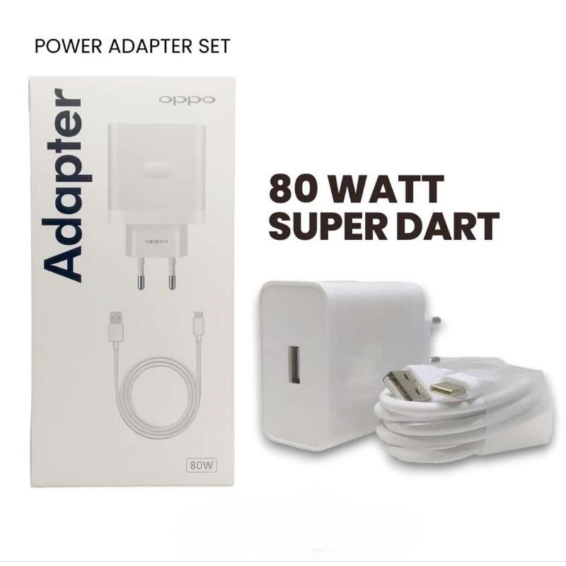 CHARGER VCB8JAEH SUPER DART 80W KABEL TYPE C 100CM COMPATIBLE FOR OPPO RENO 8 5G / OPPO FIND X5 PRO 5G