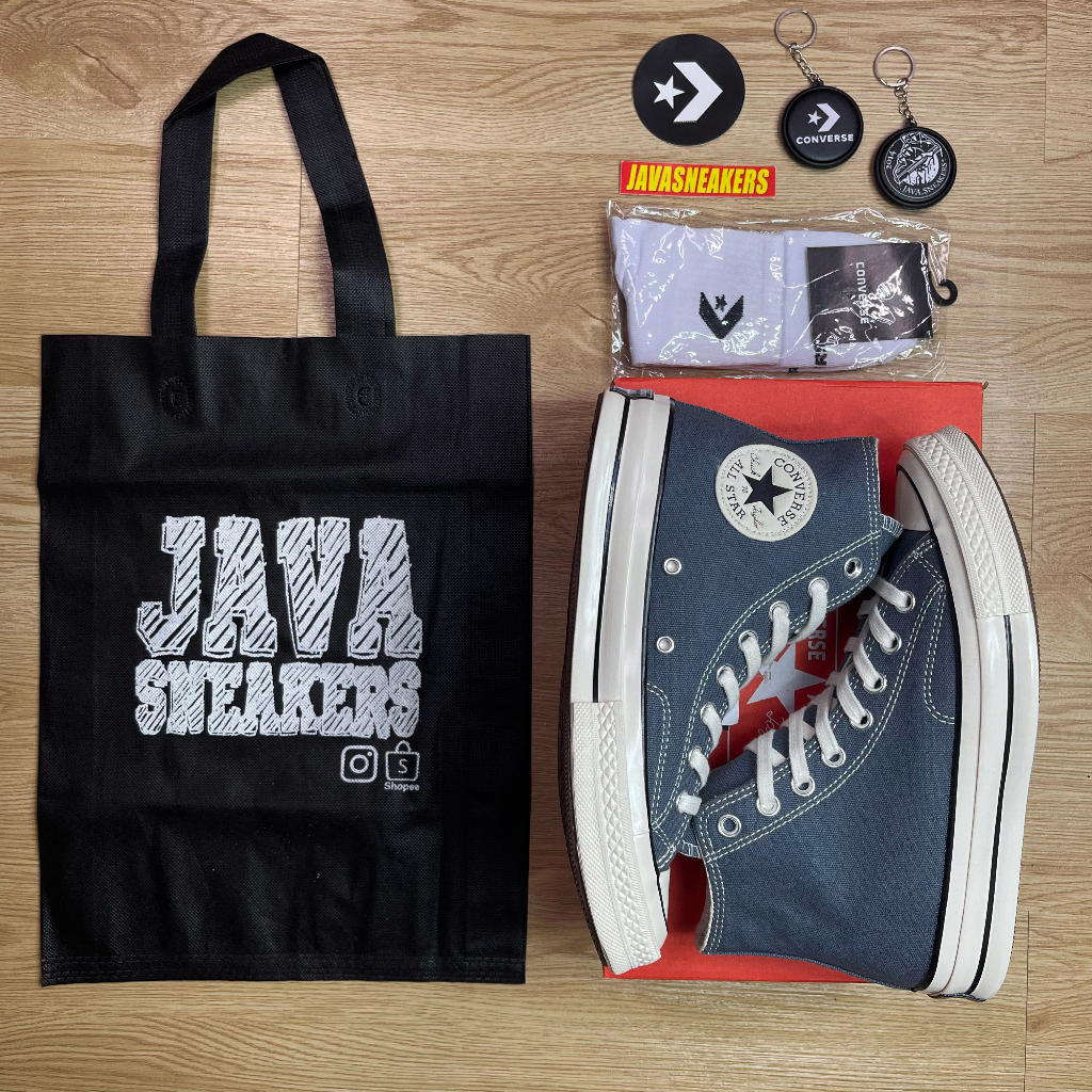 PREMIUM - Converse 70s Hi Grey Original Premium Quality