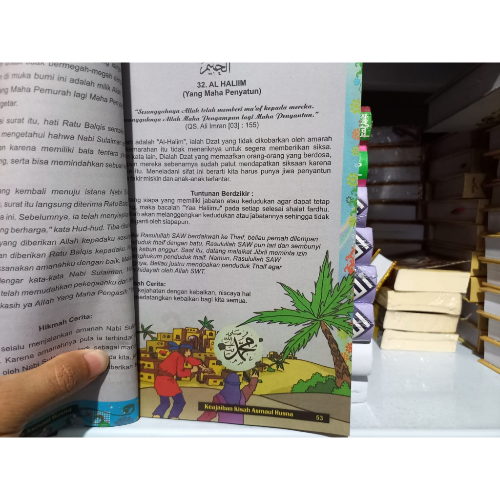 Buku Anak -Keajaiban 99 kisah Asmaul Husna Full Color - DM