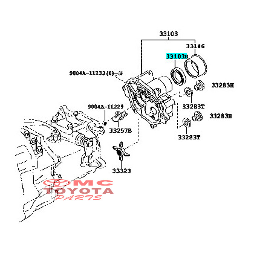 Seal Output Kopel Persneling Avanza Rush Terios Xenia Gran Max 9004A-31014