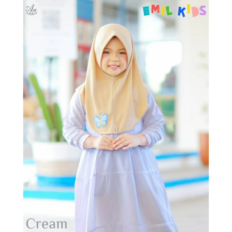 Bergo Emil kids by Aden Hijab