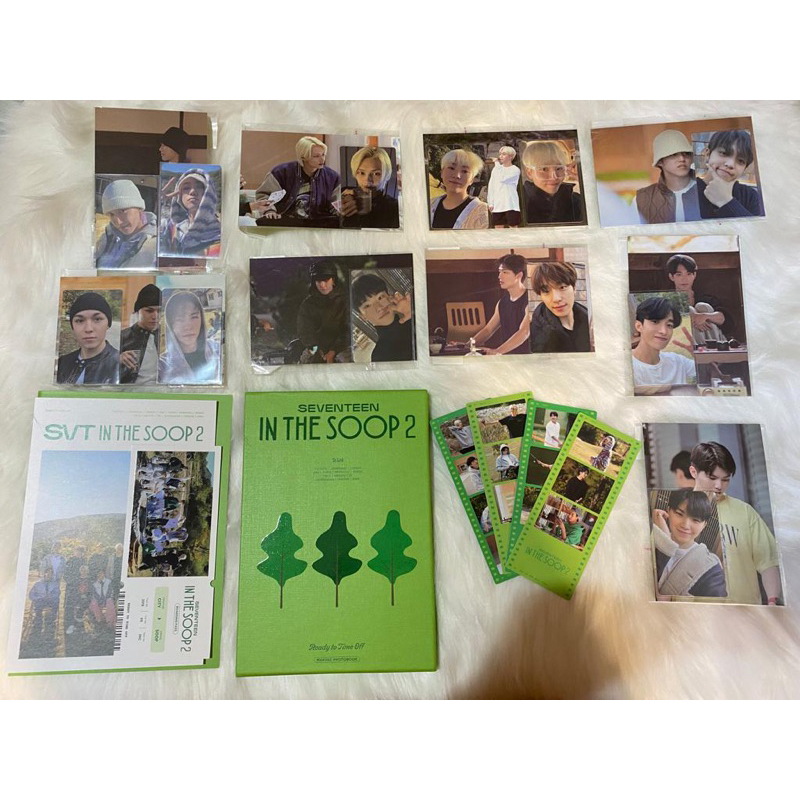 {Ready Stock} Sharing Seventeen In the Soop 2 Making Photobook PC Hoshi Vernon Seungkwan Scoups The8