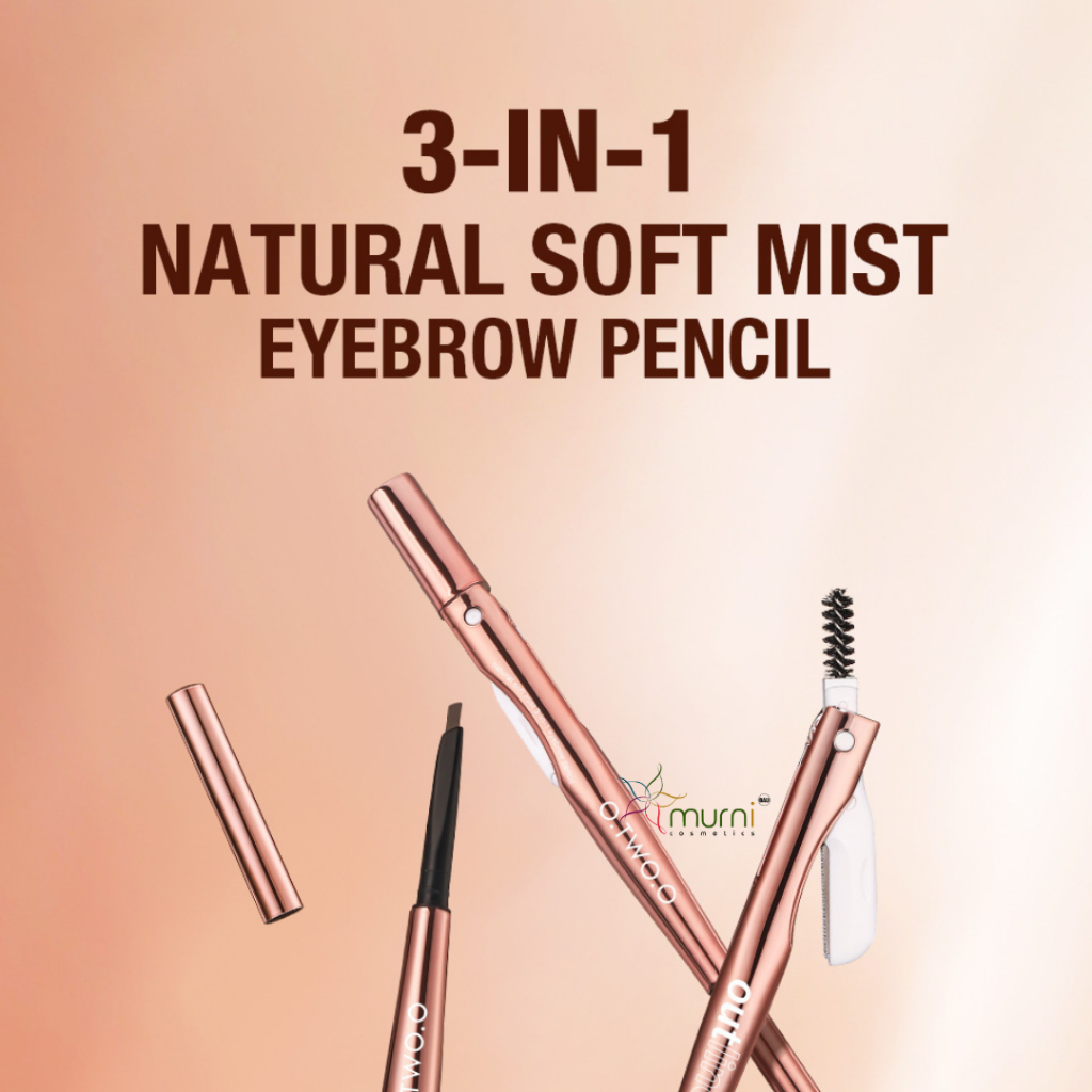 O.TWO.O NATURAL SOFT MIST MIN1 EYEBROW PENCIL 12G