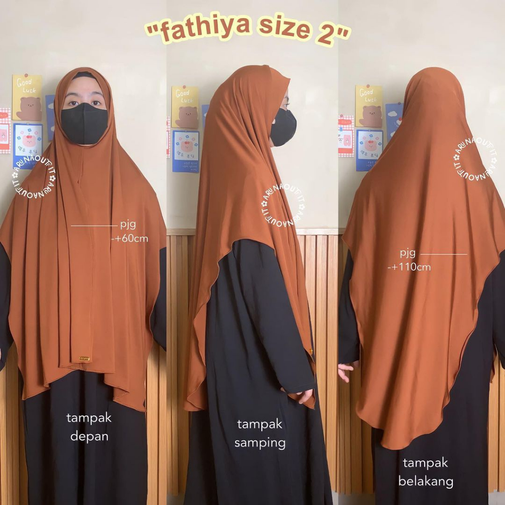 FATHIYA PASHMINA INSTAN BY ARUNA OUTFIT