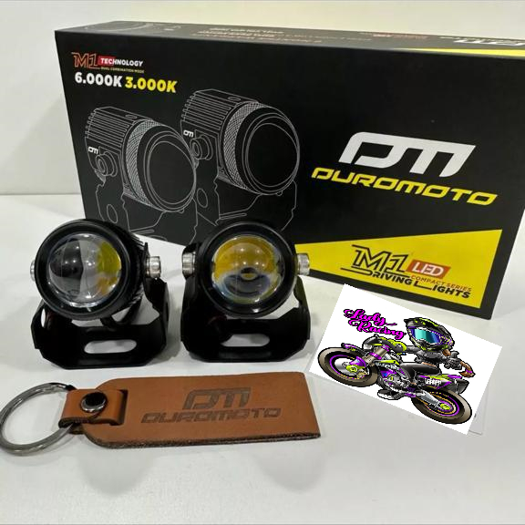 LAMPU DUROMOT0 M1 FOGLAMP DUROMOTO M1 LAMPU TEMBAK DUROMOTO M1