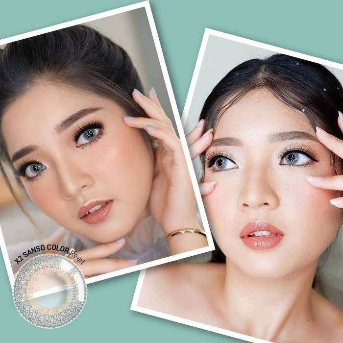 SOFTLENS X2 SANSO COLOR PEARL ( -0,50 S.D -10.00 ) DIAMETER 14.5 MM