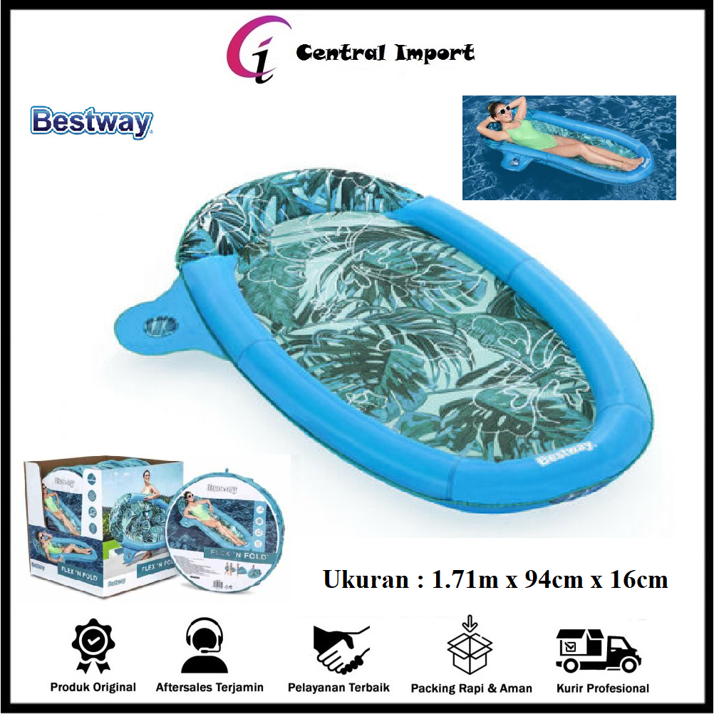 Bestway Pelampung Renang Anak Dewasa Inflatable Pool Mattress - 43552